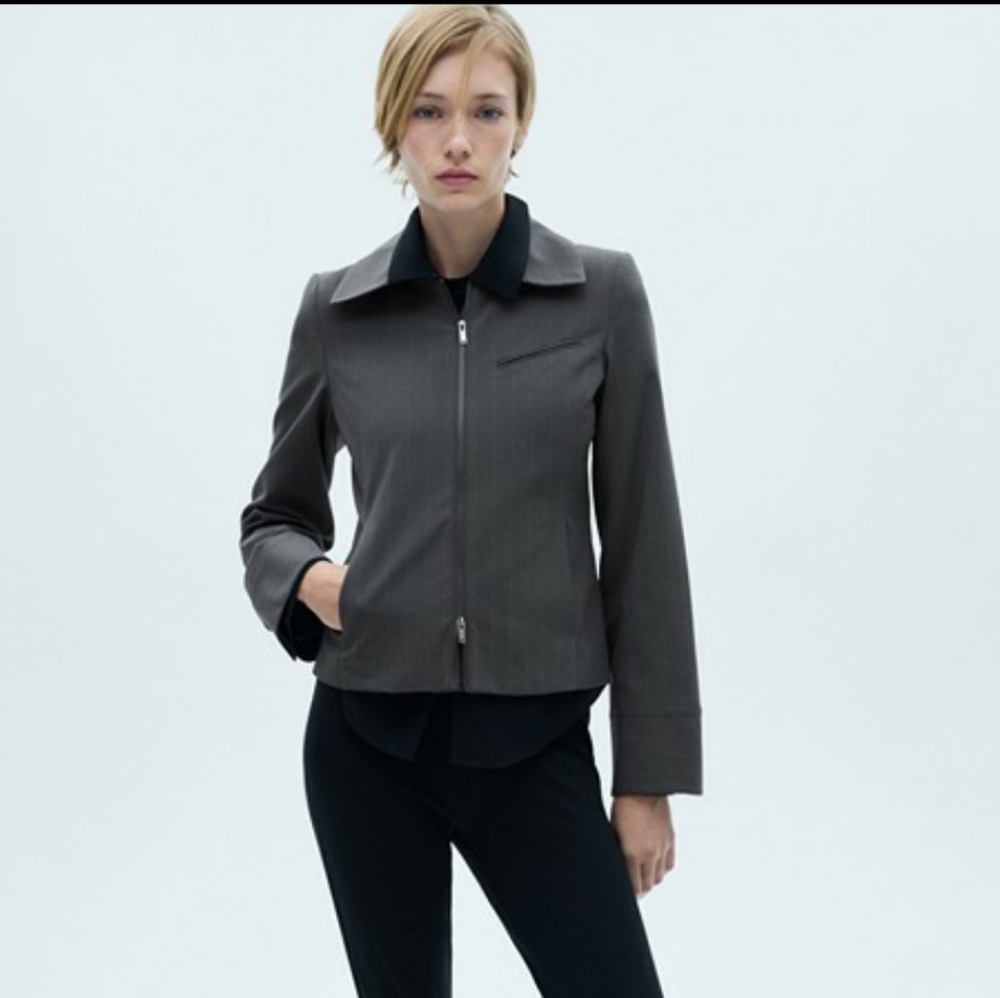 Mango Gray Women's Jacket